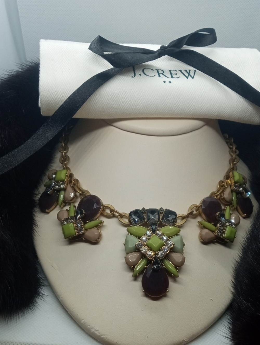 J.CREW BEJEWELED NECKLACE